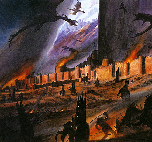 The Siege of Gondor (Detail)